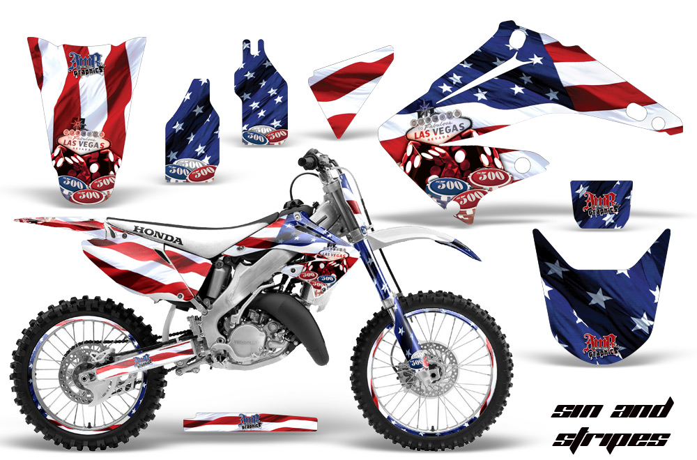 Honda CR 125 250 02 09 Graphics Kit Sin S NPs